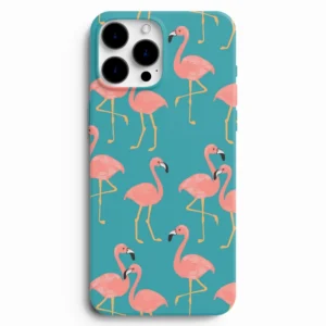 Flamingo desenli telefon kılıfı