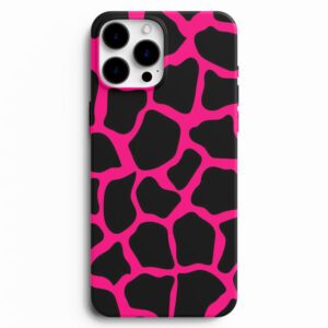 Pembe desenli telefon kılıfı